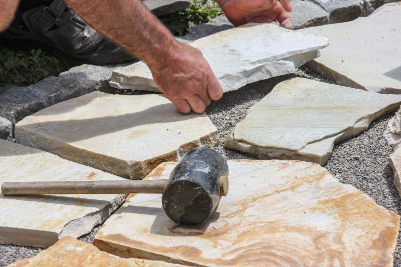 Natural Stone Pavers Installation